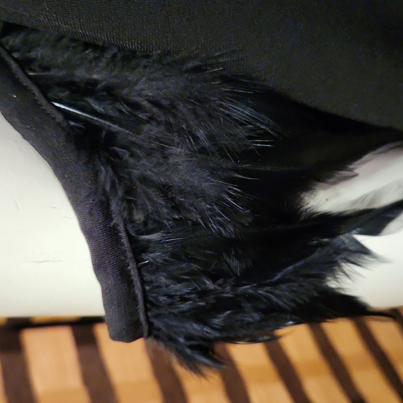 NWT! Boston Proper choker feather armband bodysuit - Picture 5 of 11